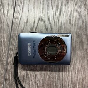 Canon PowerShot SD1300 IS Digital ELPH Blue 12.1MP Camera FOR PARTS REPAIR